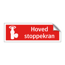 Hoved stoppekran