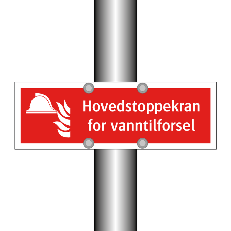 Hovedstoppekran for vanntilforsel & Hovedstoppekran for vanntilforsel