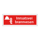 Innsatsvei brannvesen