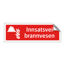 Innsatsvei brannvesen
