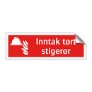 Inntak tørt stigerør