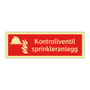 Kontrollventil sprinkleranlegg