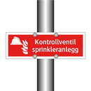 Kontrollventil sprinkleranlegg