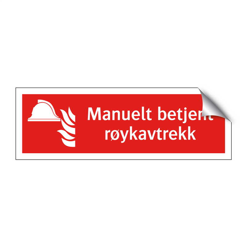 Manuelt betjent røykavtrekk & Manuelt betjent røykavtrekk & Manuelt betjent røykavtrekk