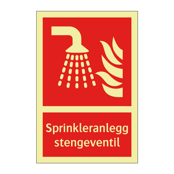 Sprinkleranlegg stengeventil & Sprinkleranlegg stengeventil & Sprinkleranlegg stengeventil