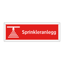 Sprinkleranlegg
