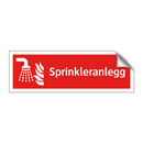 Sprinkleranlegg