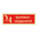 Sprinklerstoppventil