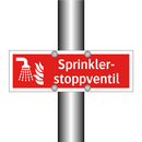 Sprinklerstoppventil