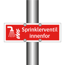 Sprinklerventil innenfor