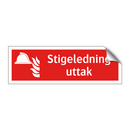 Stigeledning uttak
