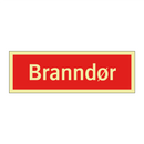 Branndør