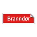 Branndør