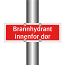 Brannhydrant innenfor dør