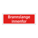 Brannslange innenfor