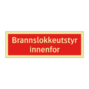 Brannslokkeutstyr innenfor
