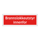 Brannslokkeutstyr innenfor
