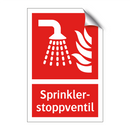 Sprinklerstoppventil