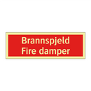 Brannspjeld Fire damper