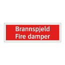 Brannspjeld Fire damper