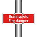 Brannspjeld Fire damper