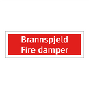 Brannspjeld Fire damper