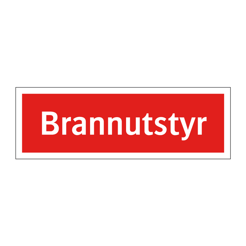 Brannutstyr