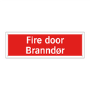 Fire door Branndør