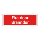 Fire door Branndør