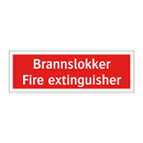 Fire extinguisher Brannslokker