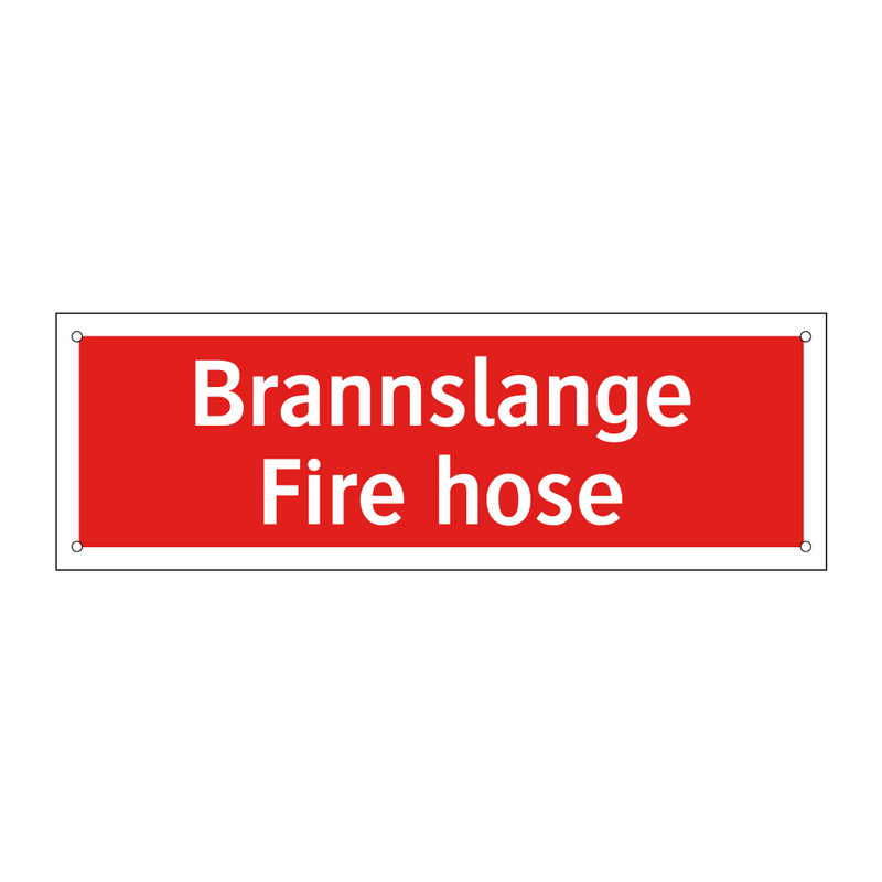 Fire hose Brannslange