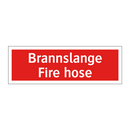 Fire hose Brannslange