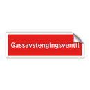 Gassavstengingsventil