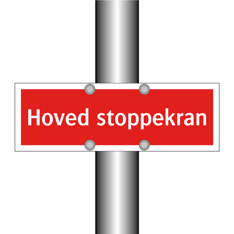 Hoved stoppekran & Hoved stoppekran & Hoved stoppekran & Hoved stoppekran & Hoved stoppekran