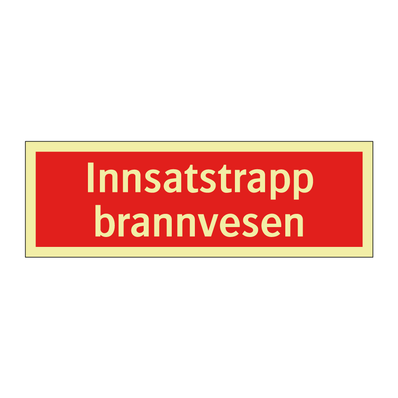Innsatstrapp brannvesen & Innsatstrapp brannvesen & Innsatstrapp brannvesen