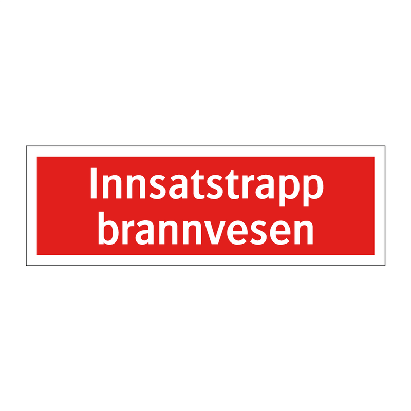 Innsatstrapp brannvesen & Innsatstrapp brannvesen & Innsatstrapp brannvesen