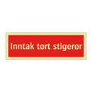 Inntak tørt stigerør