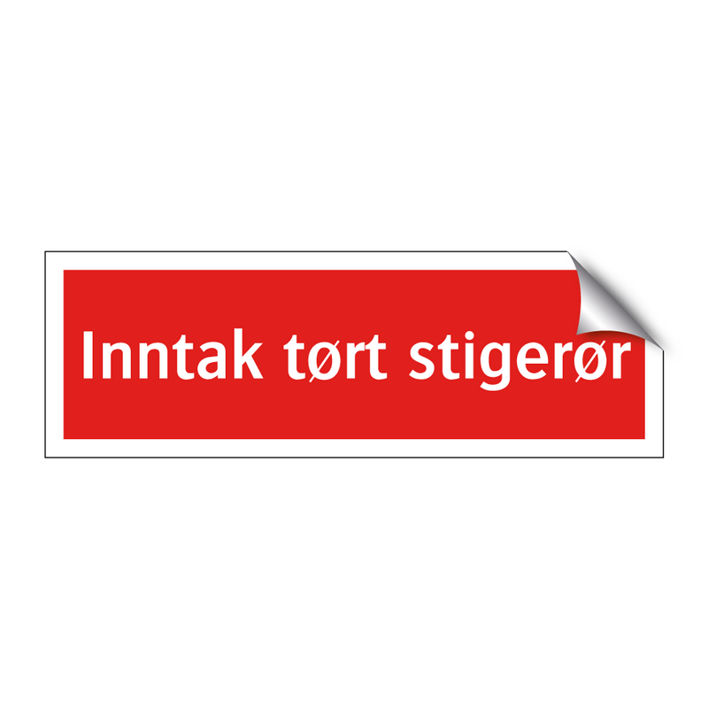 Inntak tørt stigerør & Inntak tørt stigerør & Inntak tørt stigerør & Inntak tørt stigerør