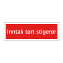 Inntak tørt stigerør