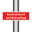 Kontrollventil sprinkleranlegg