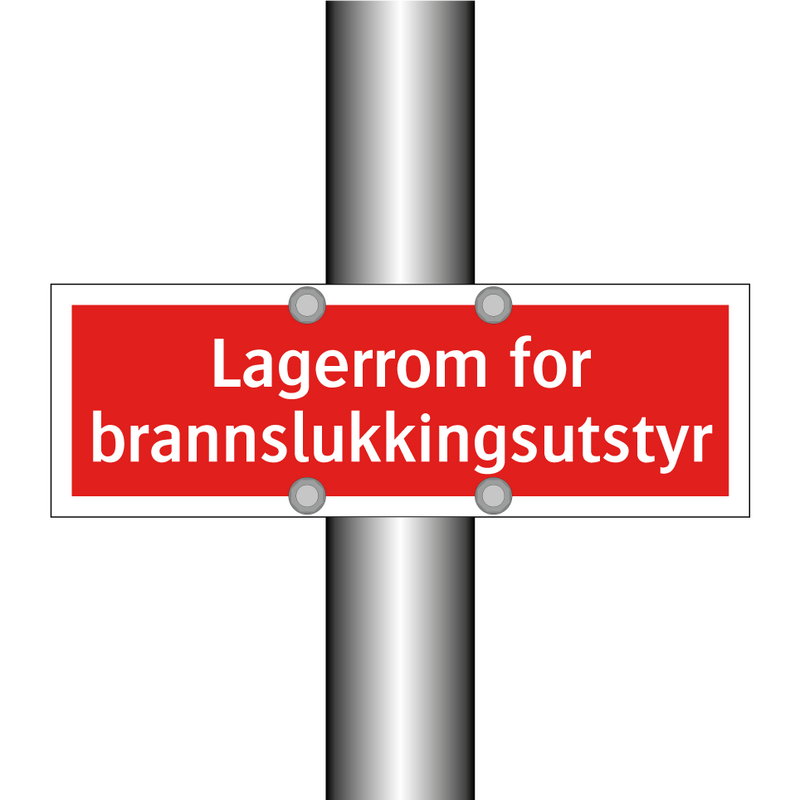 Lagerrom for brannslukkingsutstyr & Lagerrom for brannslukkingsutstyr