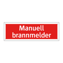 Manuell brannmelder