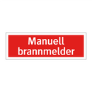 Manuell brannmelder
