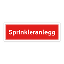 Sprinkleranlegg