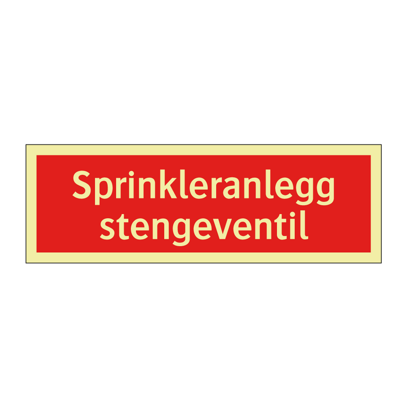 Sprinkleranlegg stengeventil & Sprinkleranlegg stengeventil & Sprinkleranlegg stengeventil