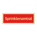 Sprinklersentral