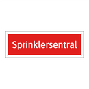Sprinklersentral