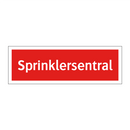 Sprinklersentral