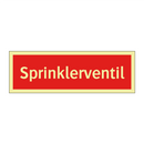 Sprinklerventil