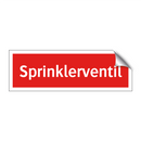 Sprinklerventil
